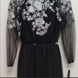 NWT INV Embroidered Off Shoulder Dress 14